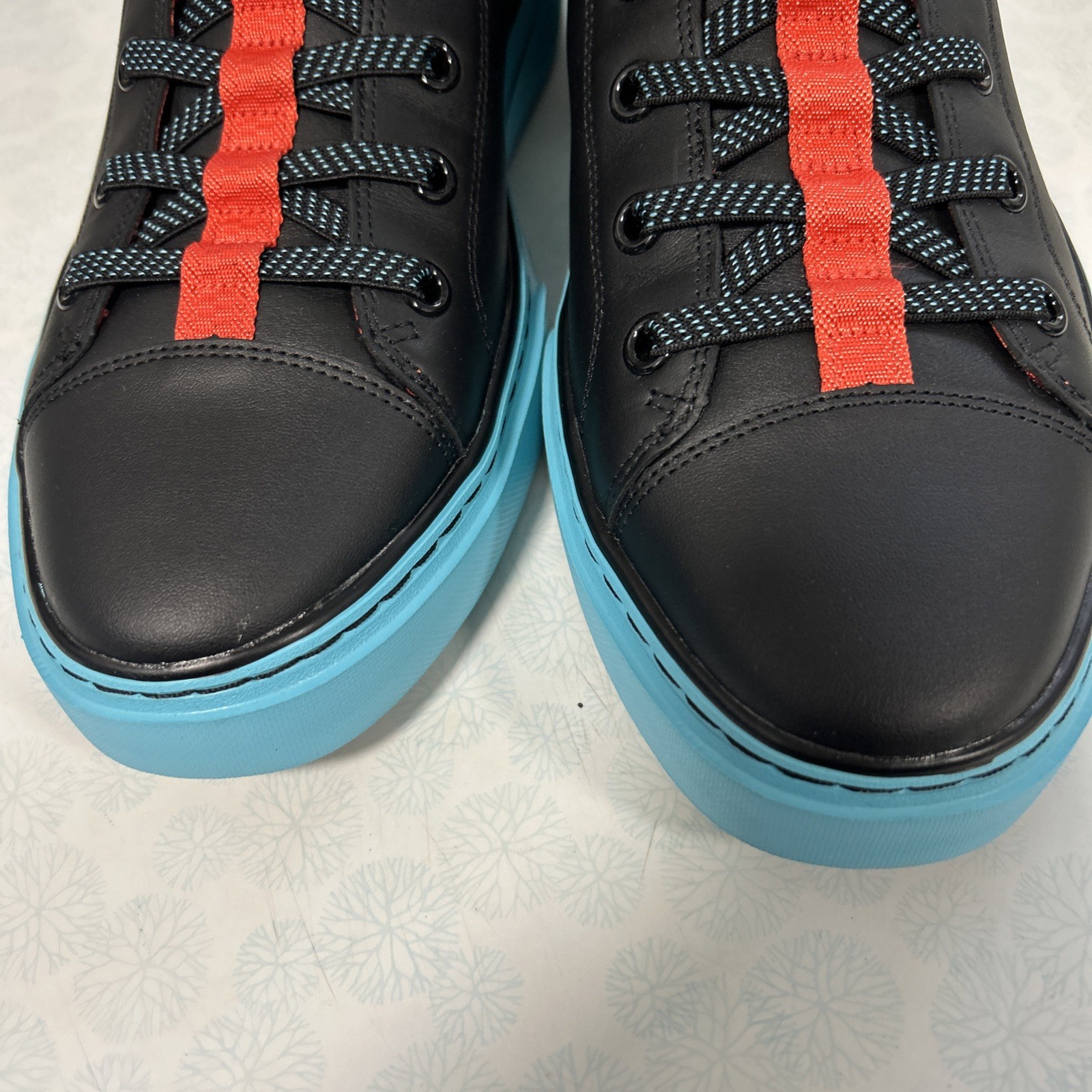 Snoop Dogg One-OG 251035 Men’s 12 Women 13.5 BNIB Black/Turquoise Free Shipping