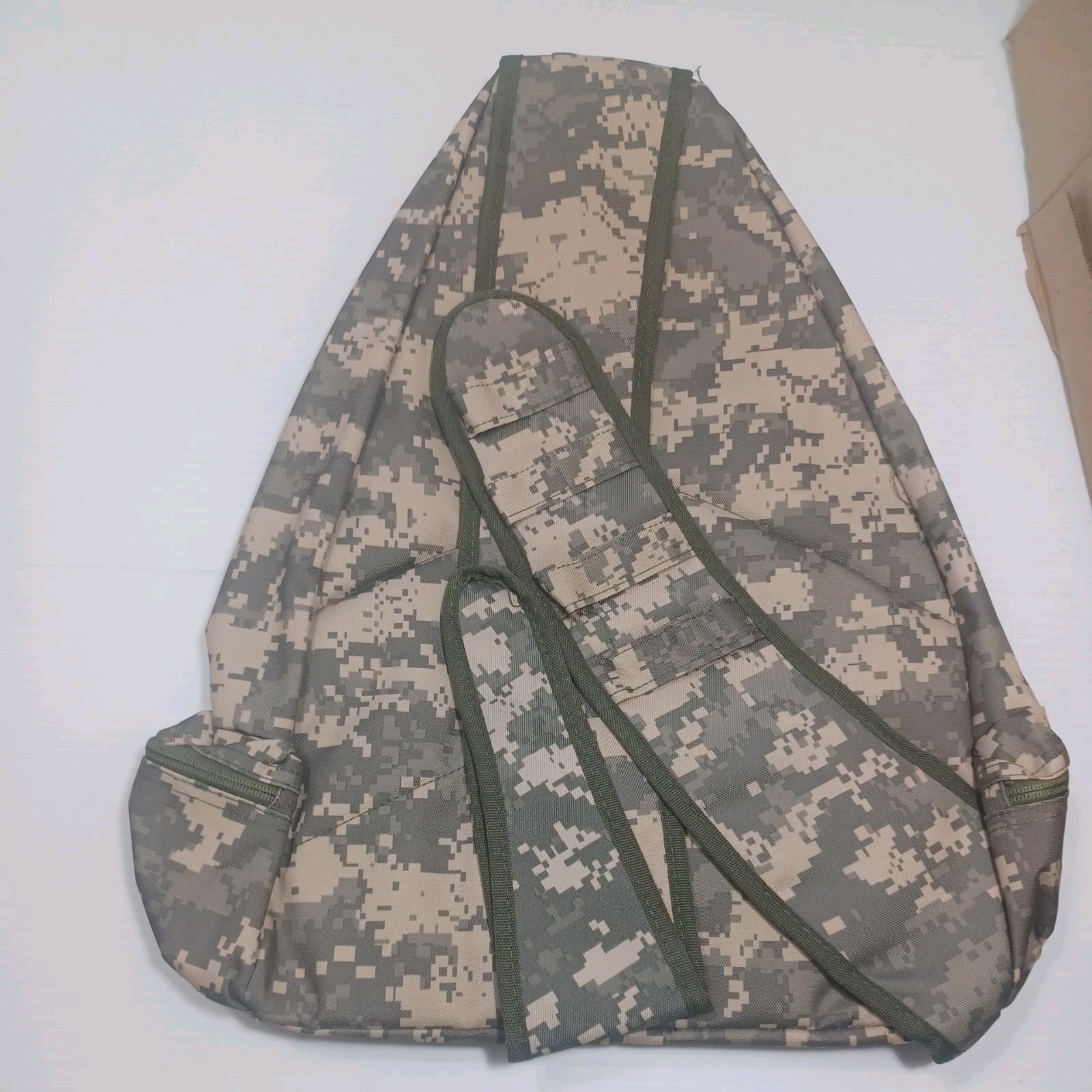 Triangle Sling Crossbody Bag Backpack - ARMY - NEW