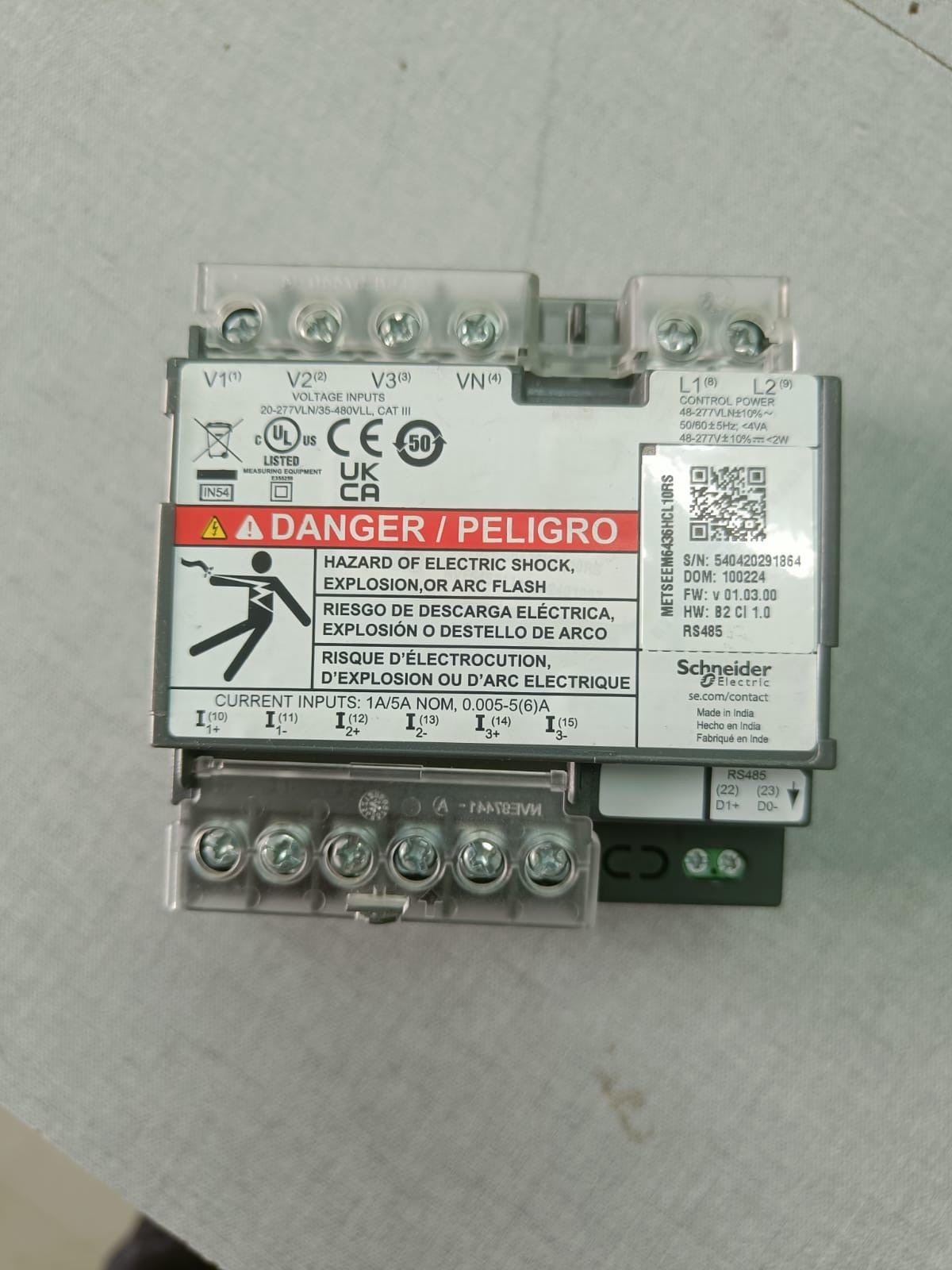 SCHENIDER ELECTRIC EasyLogic EM6436H LED Power Meter