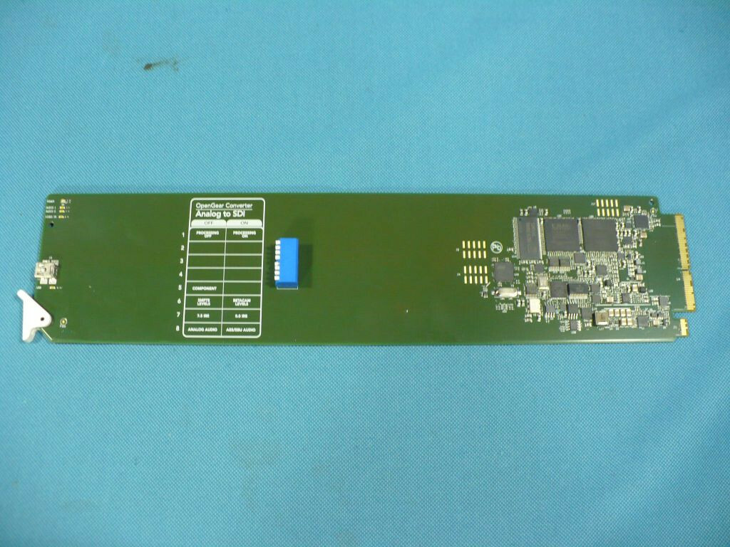 Black Magic Design openGear Analog to SDI Converter With Back Plate Cobalt Ross
