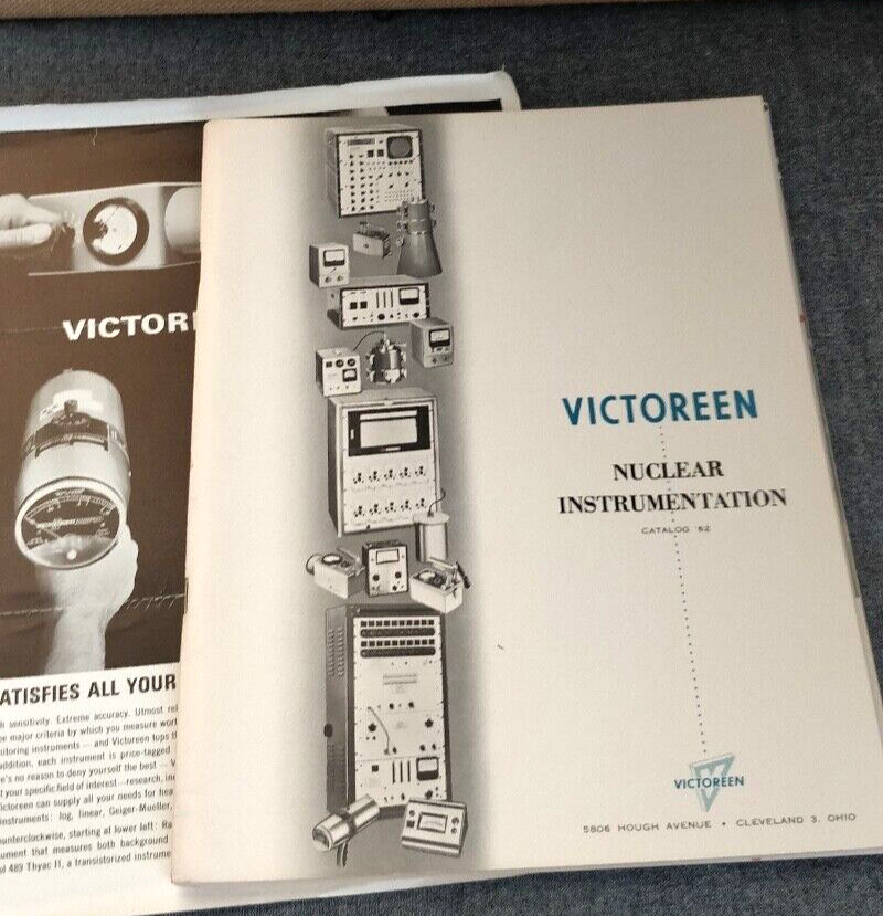 1962 ~ Victoreen ~ Catalog + extras ~ Nuclear Instruments Dosimeters Meters