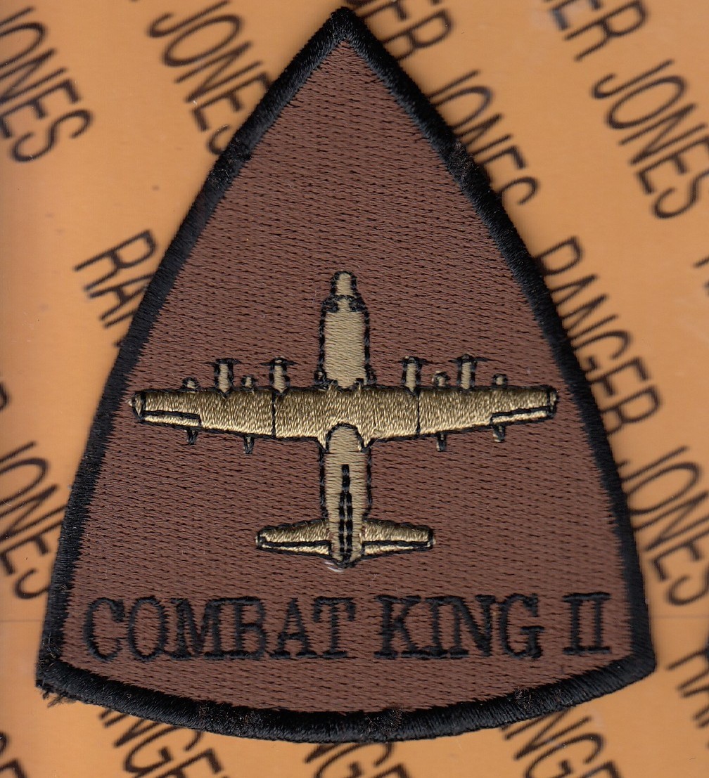 USAF Air Force C-130 Combat King II ~3.5" OCP NO HOOK patch c/e