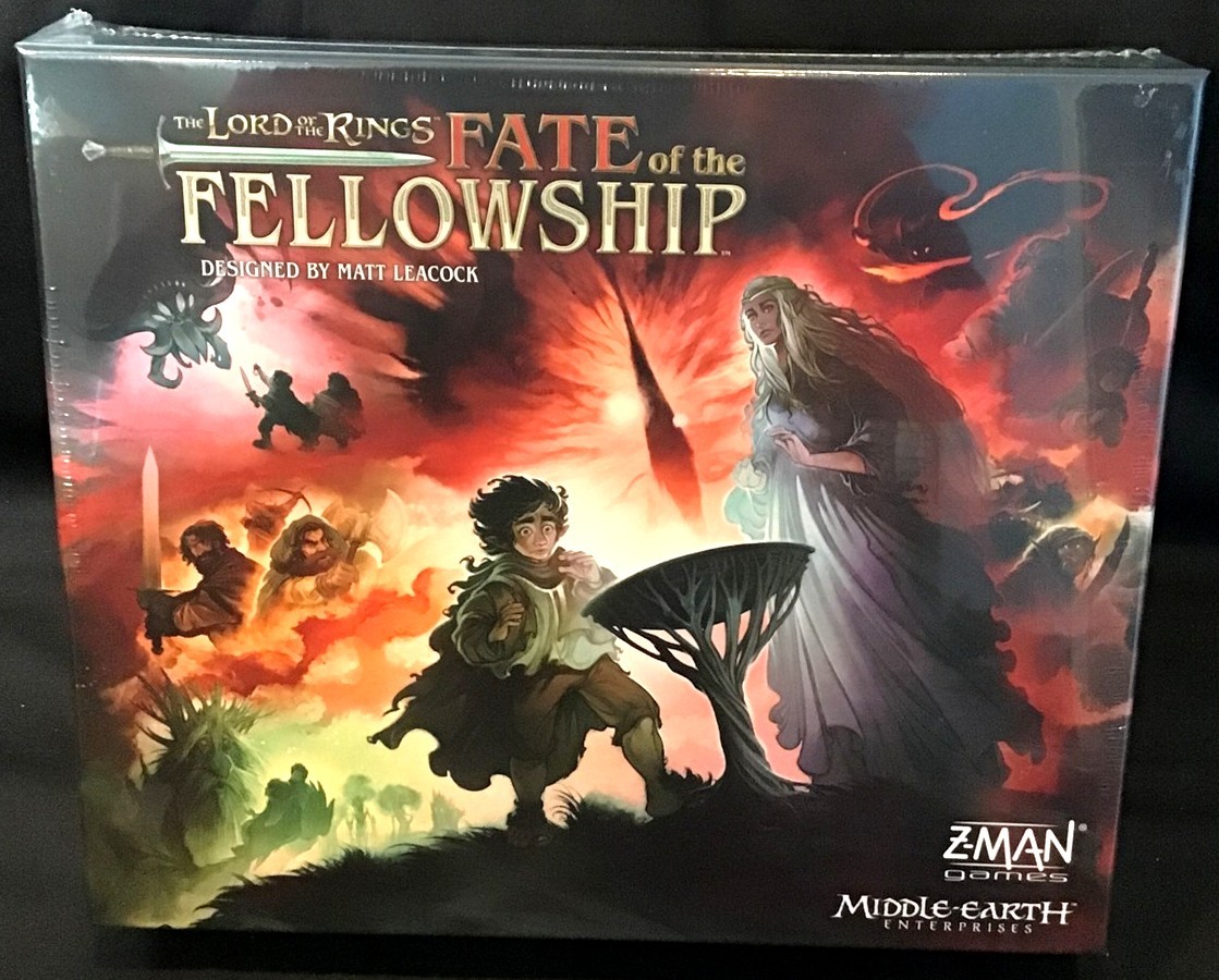 The Lord of the Rings Fate of the Fellowship ~ Z-Man Games ~ New ~ OEJ