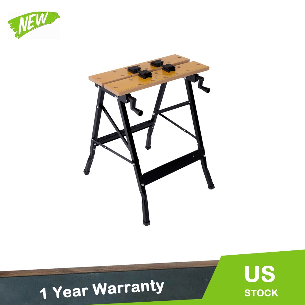 220lbs Adjustable Foldable Workbench Portable Multi-Purpose Work Table