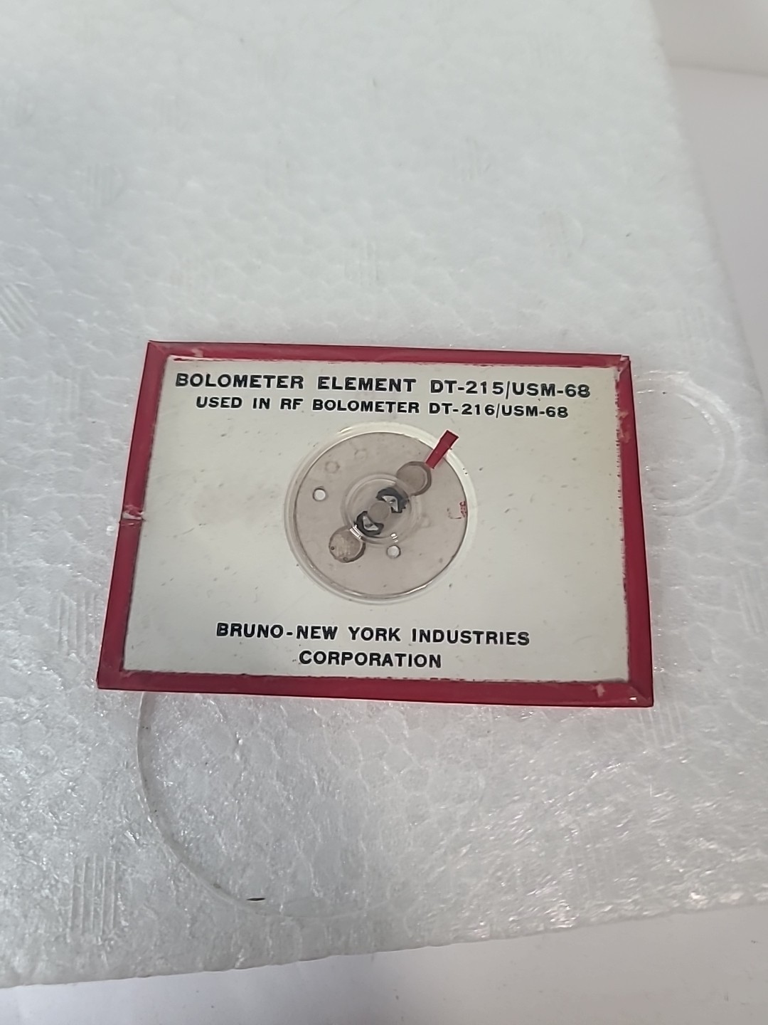 Bolometer ElementDT-215/USM-68, For RF BOLOMETER DT-216 /USM-68, NOS