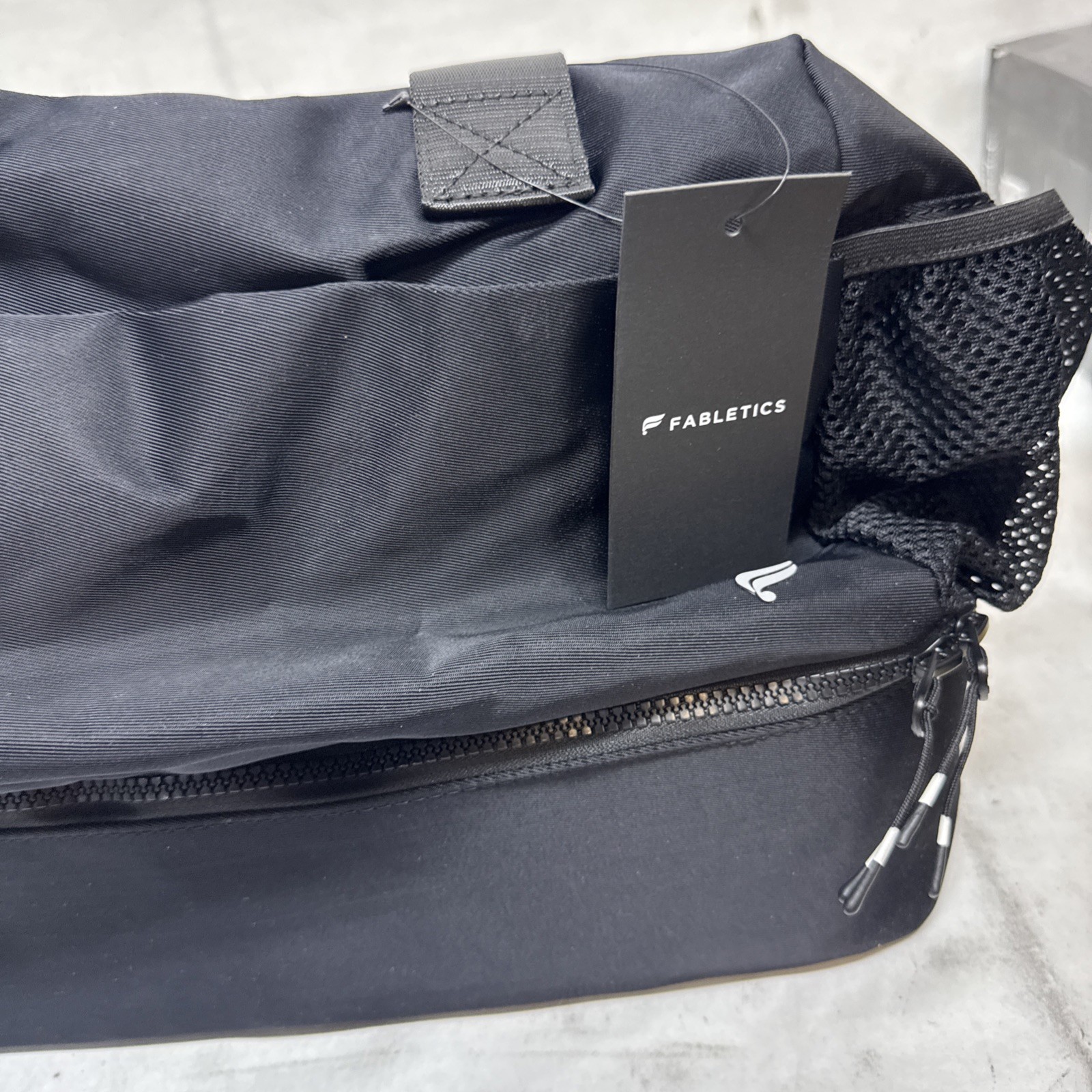 NEW Fabletics The Essential Gym Bag - Black