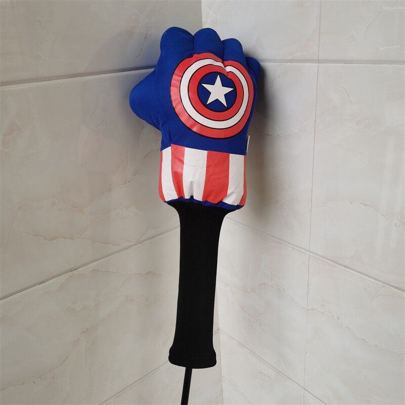 The Fist Boxing Golf Driver Head Covers 460cc Wood Headcover For Superhero