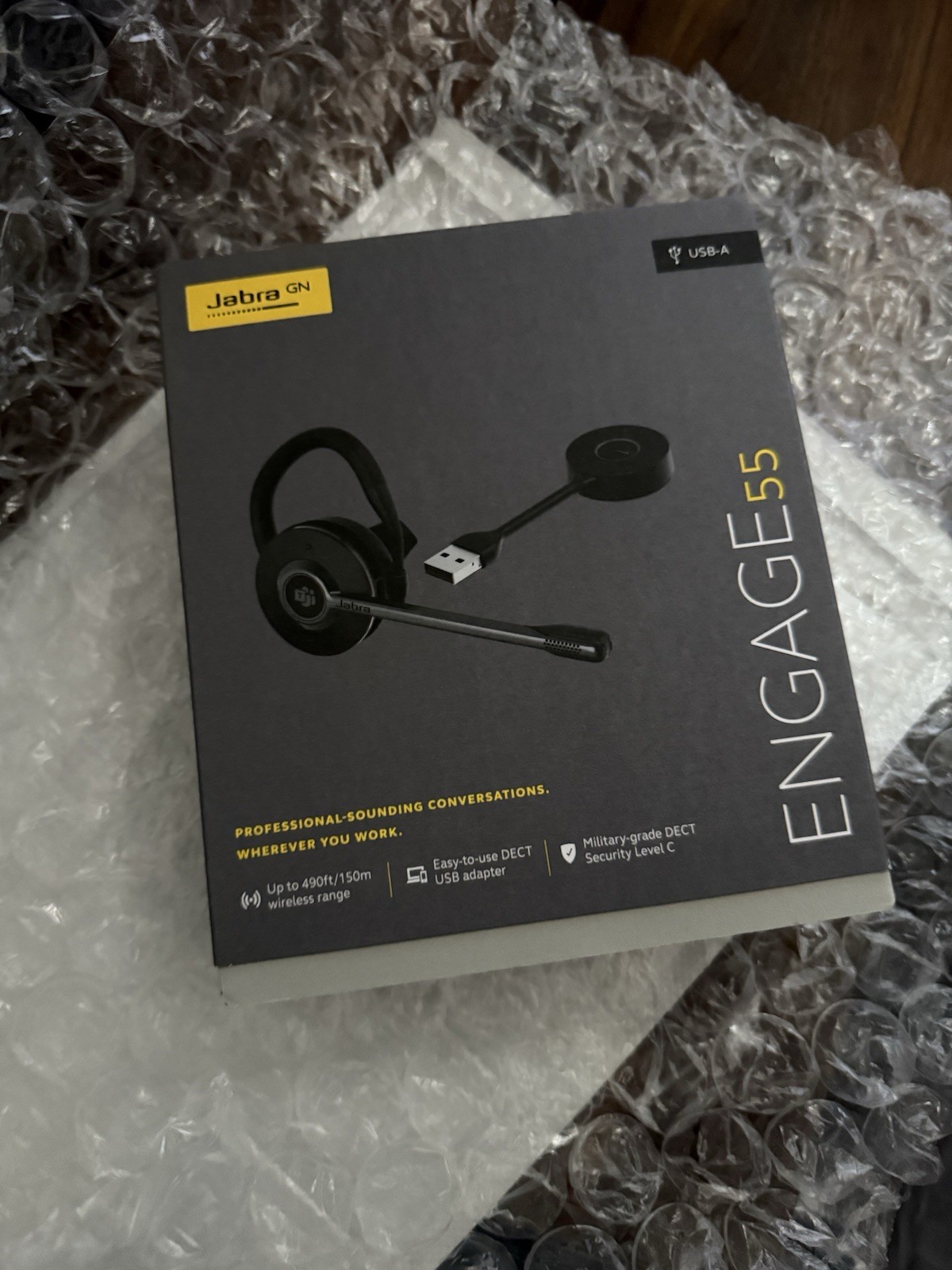 Jabra Engage 55 SE USB-A MS Mono Wireless Headset 9555-450-125