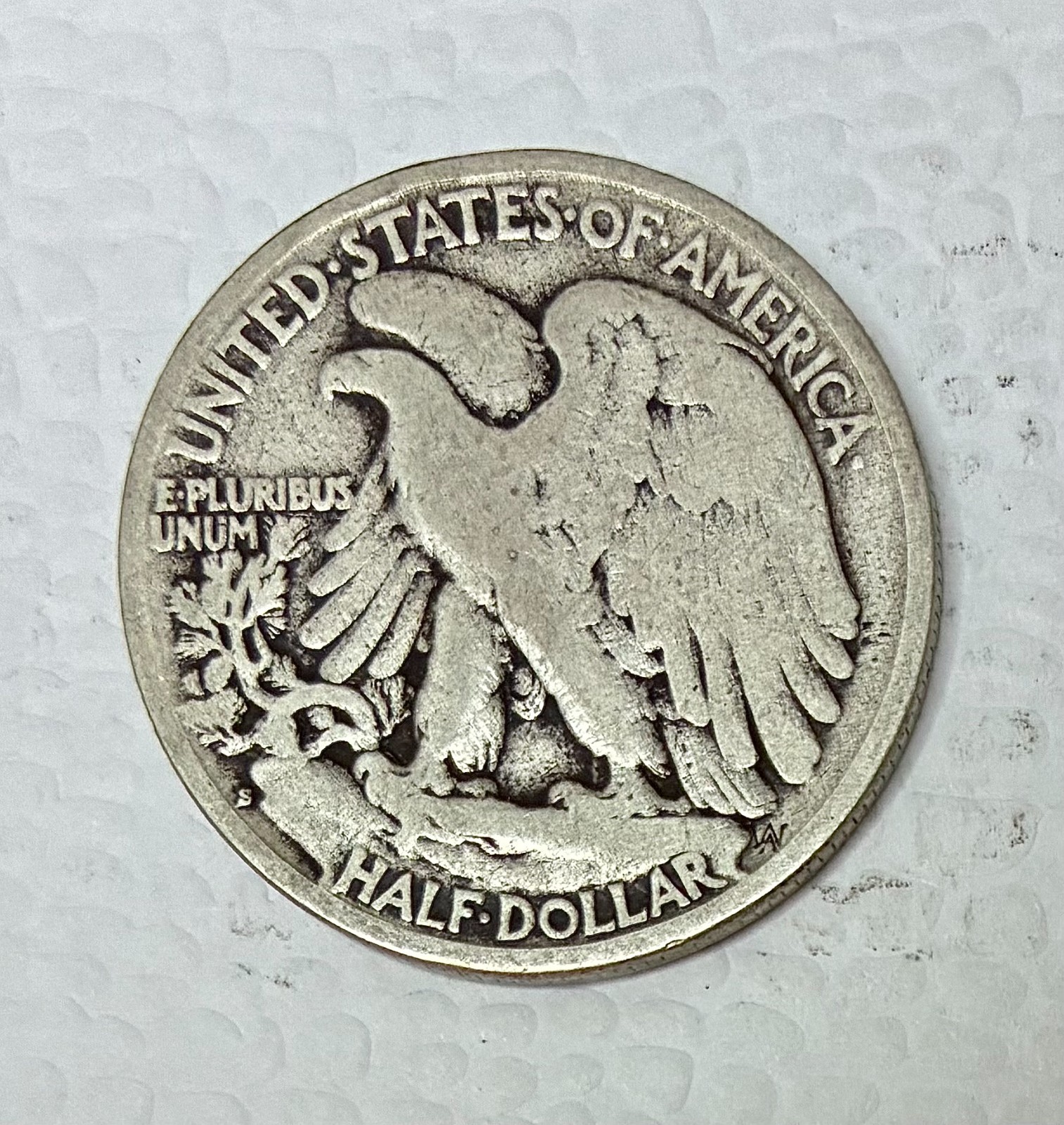 1927-S Silver Walking Liberty Half Dollar, VG+ Condition, Better Date!