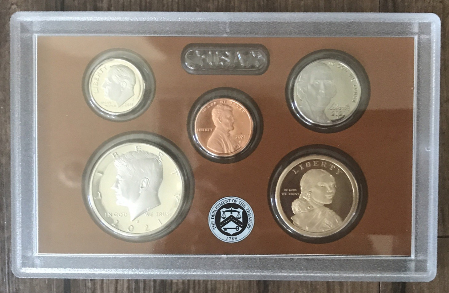 2021 Clad Proof Set U.S. Mint Original Government Packaging OGP COA