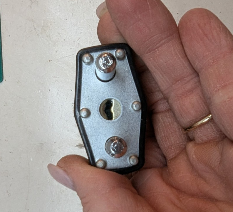 Master Lock Laminated Steel Keyed Padlock with Adjustable Shackle & Keys