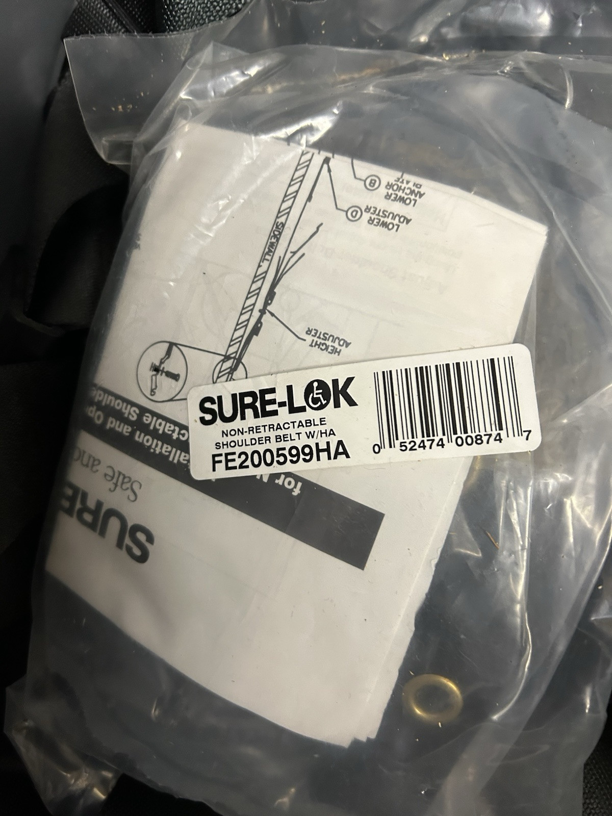 sure-lok wheelchair tie downs