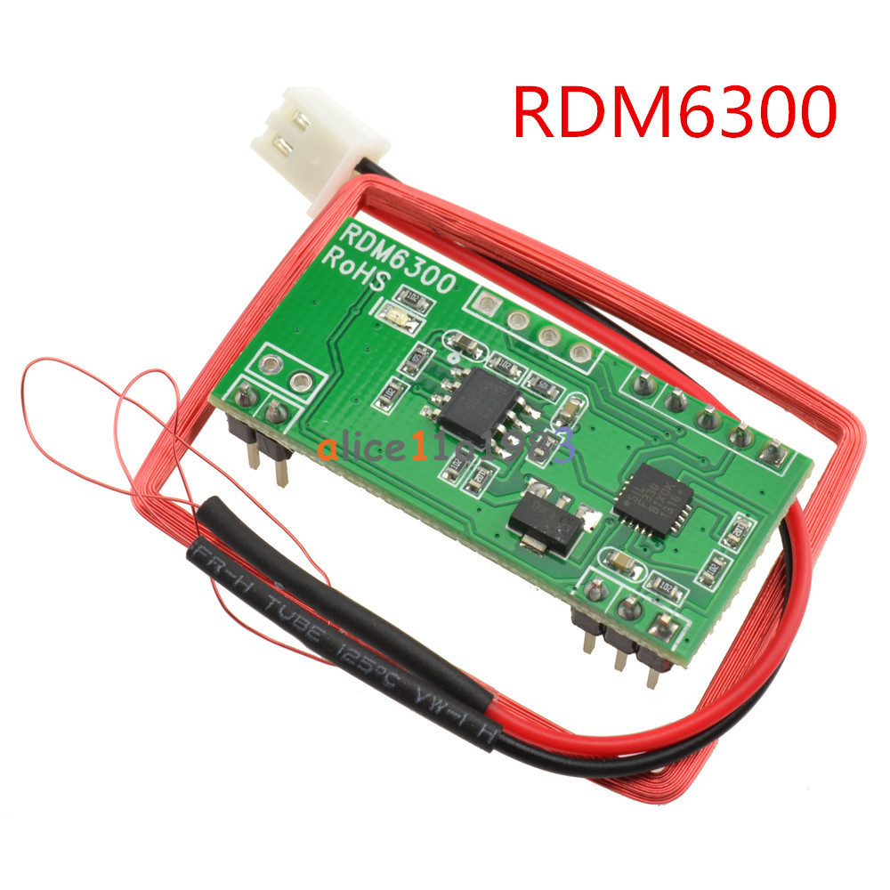 1/2/5PCS UART 125Khz EM4100 RFID Card Key ID Reader RF Module RDM6300 Fo Arduino