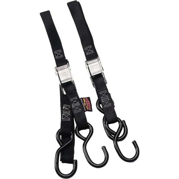 Powertye Standard Tiedowns - Black - 310-06002