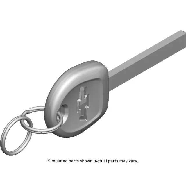 Genuine GM Door Lock and Ignition Key 13523898