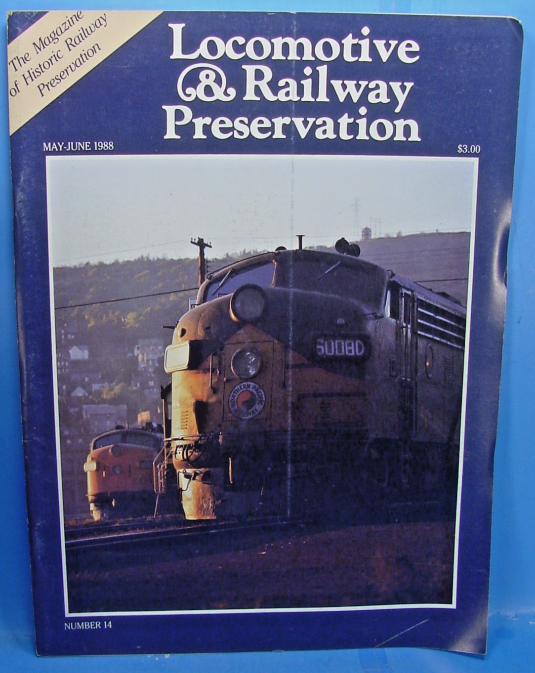LOCOMOTIVE & RAILWAY PRESERVATION MAGAZINE ISSUE NUMBER 14 MAY/JUNE 1988