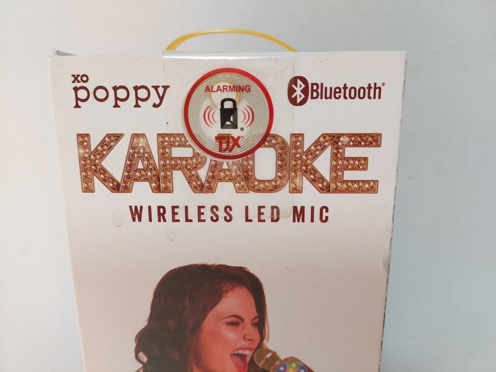 Karoaoke Wireless LED Mic Bluetooth Rechargeable Sparkle Flashing Lights New