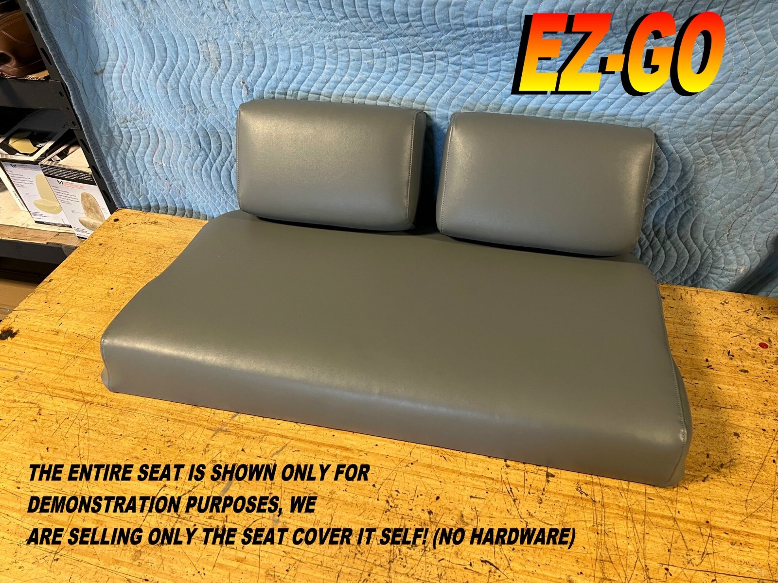 Replacement Golf Cart seat cover Fit EZ-GO 1979-93 Marathon EASY GO EZGO J31C
