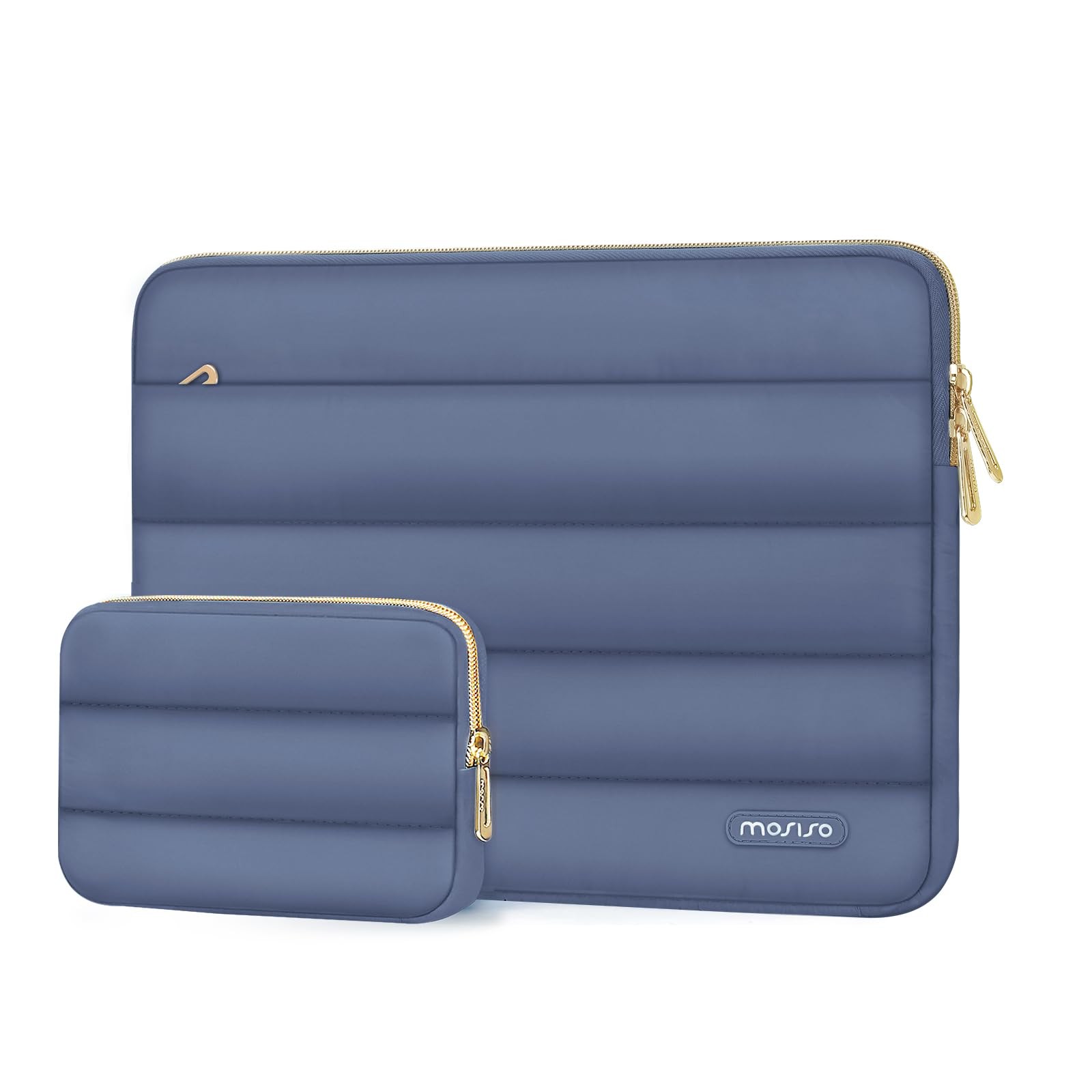 MOSISO Laptop Case 13.3 inch,13-13.3 inch Puffy inch, Lavender Gray