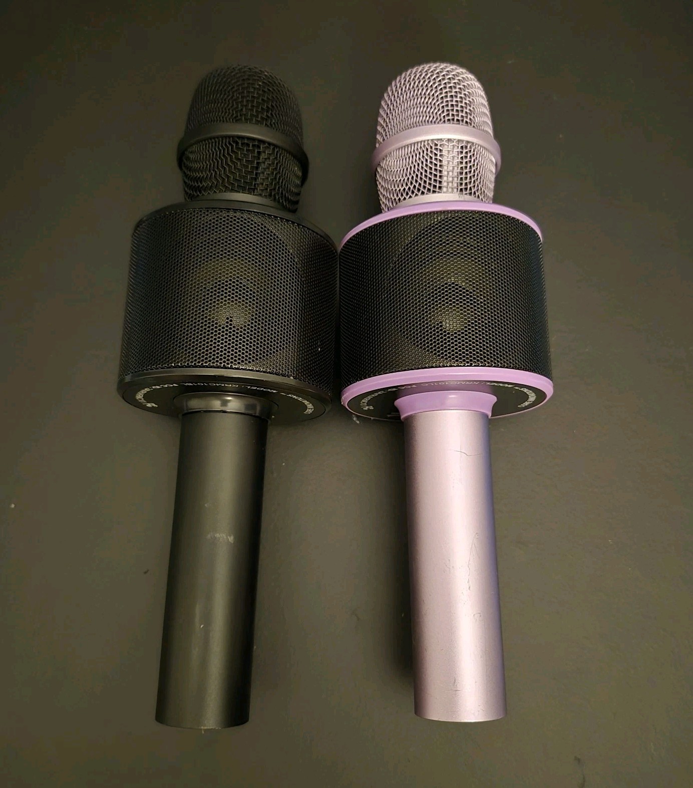CORE Innovations Wireless Bluetooth Karaoke Microphone Purple Black Duet
