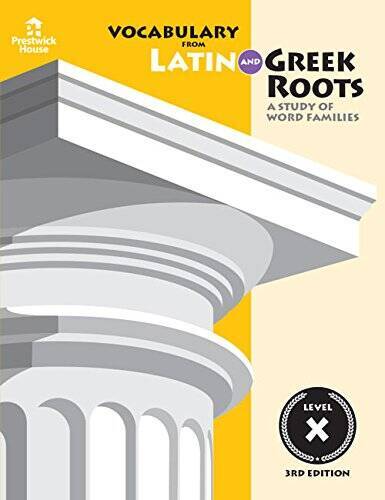 Vocabulary from Latin and Greek Roots: Book Four - Paperback - GOOD