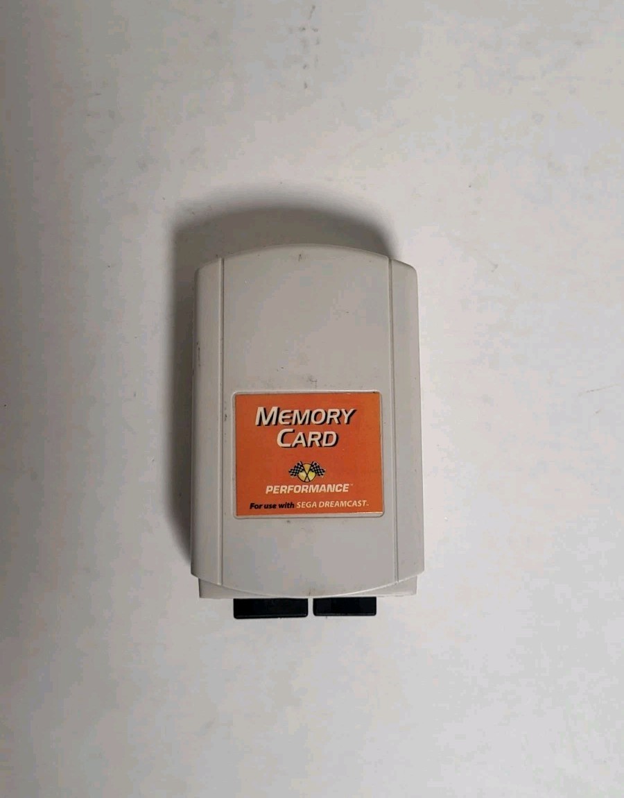 Performance Memory Card White for Sega Dreamcast