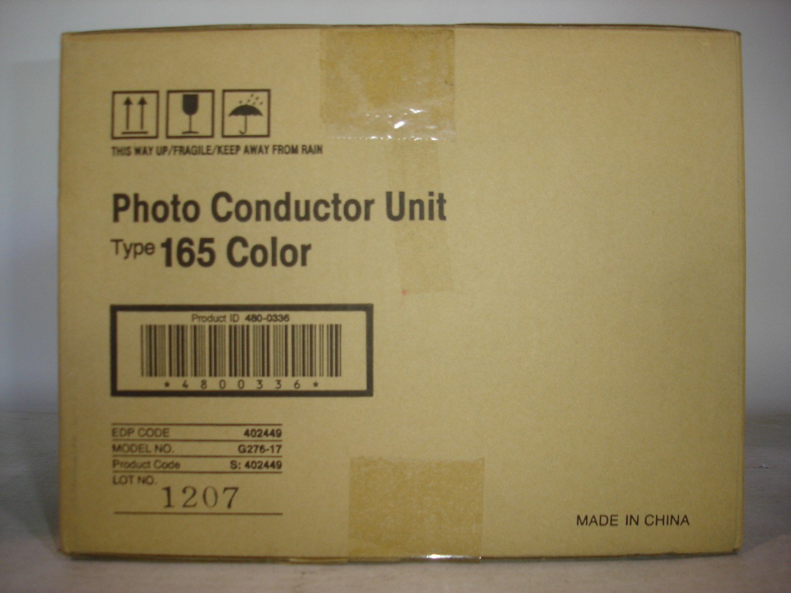 Ricoh 402449 Photo Conductor Unit Type 165 Color (4800336)