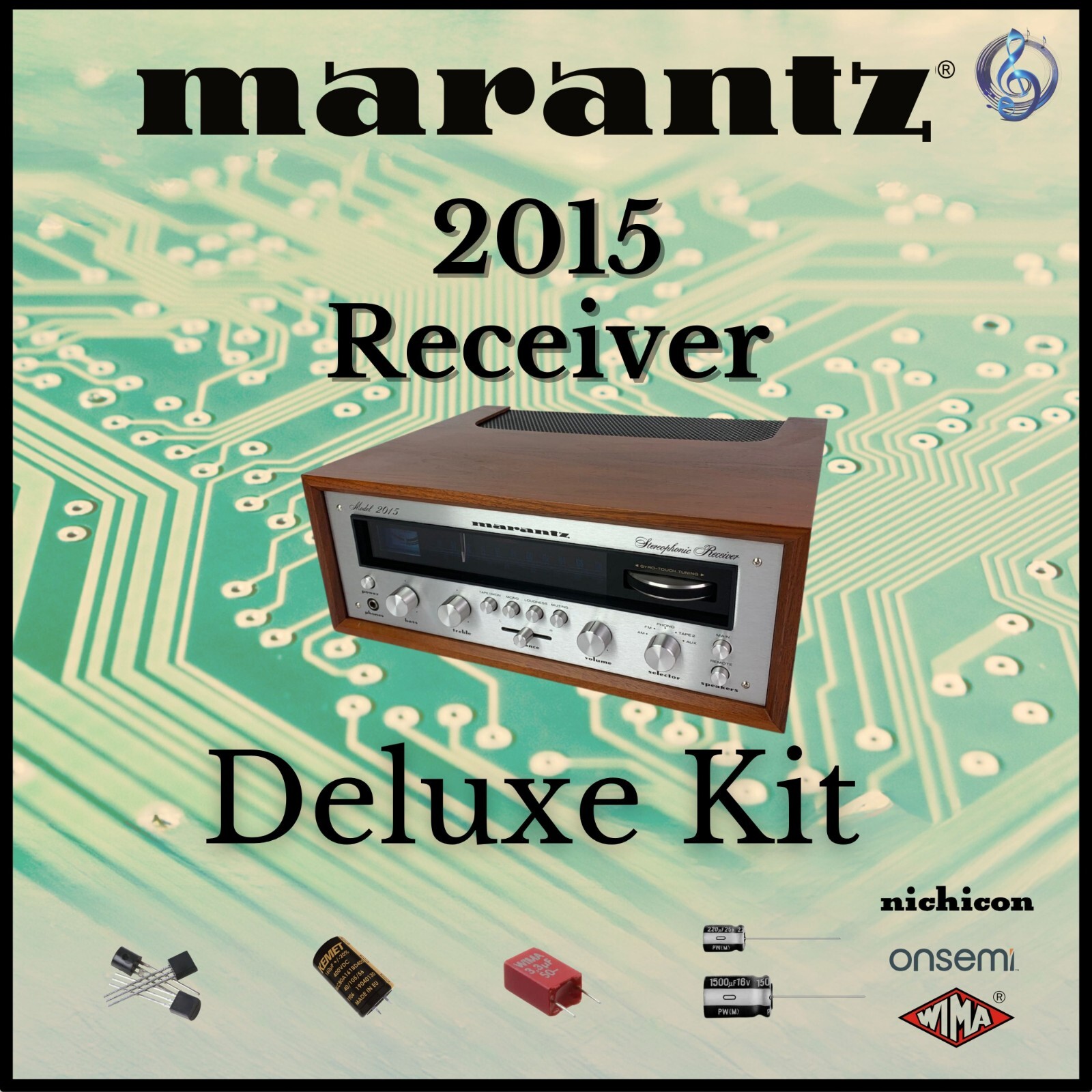 Marantz 2015 Receiver Deluxe Upgrade Kit Genuine Parts Restoration Guarantee