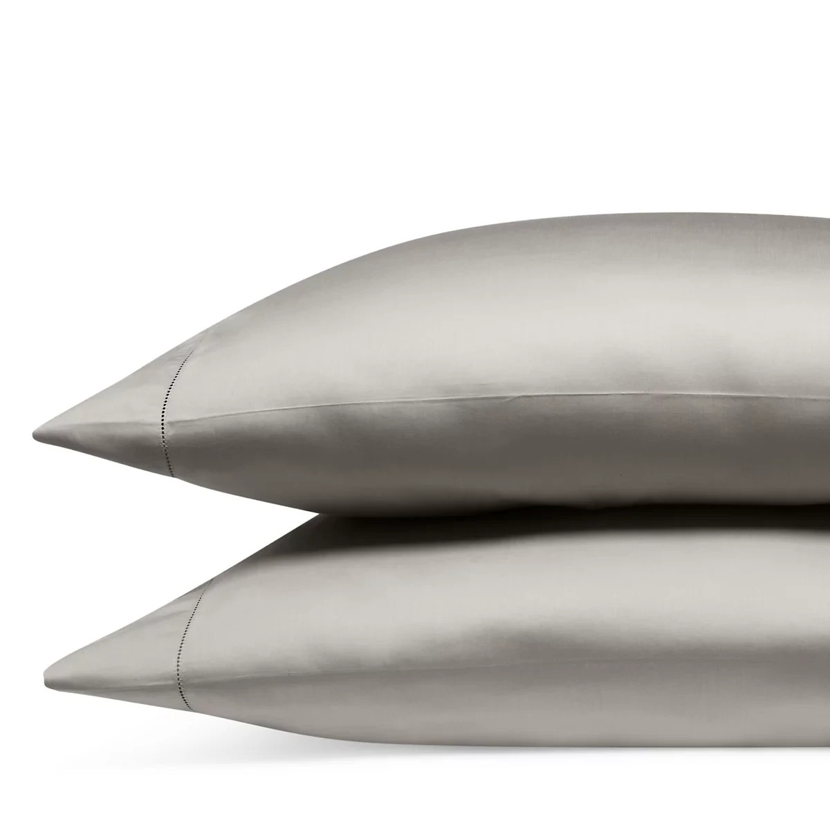 NWT FRETTE MONZA SATEEN KING SHAMS A SET OF 4 SHAMS IN STEEL GRAY $599