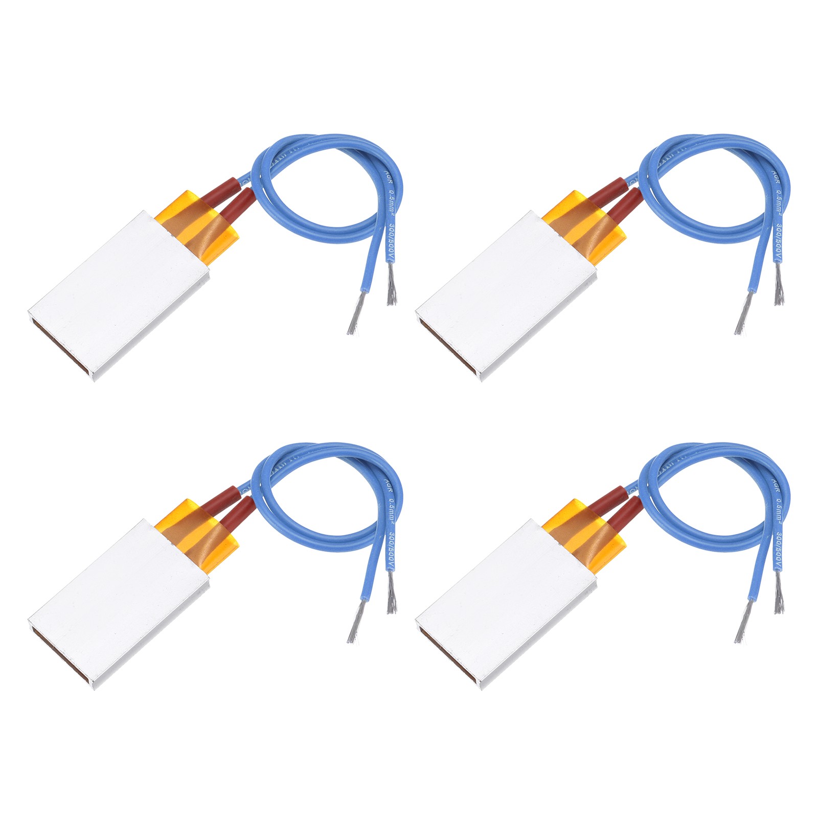 4 Pcs PTC Heating Element 12V 3W-75W 110C PTC Heating Plate