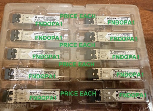 Palo Alto original PAN-SFP-SX 1000BASE-SX 450-000432 1GE 850nm LC 550m over MMF
