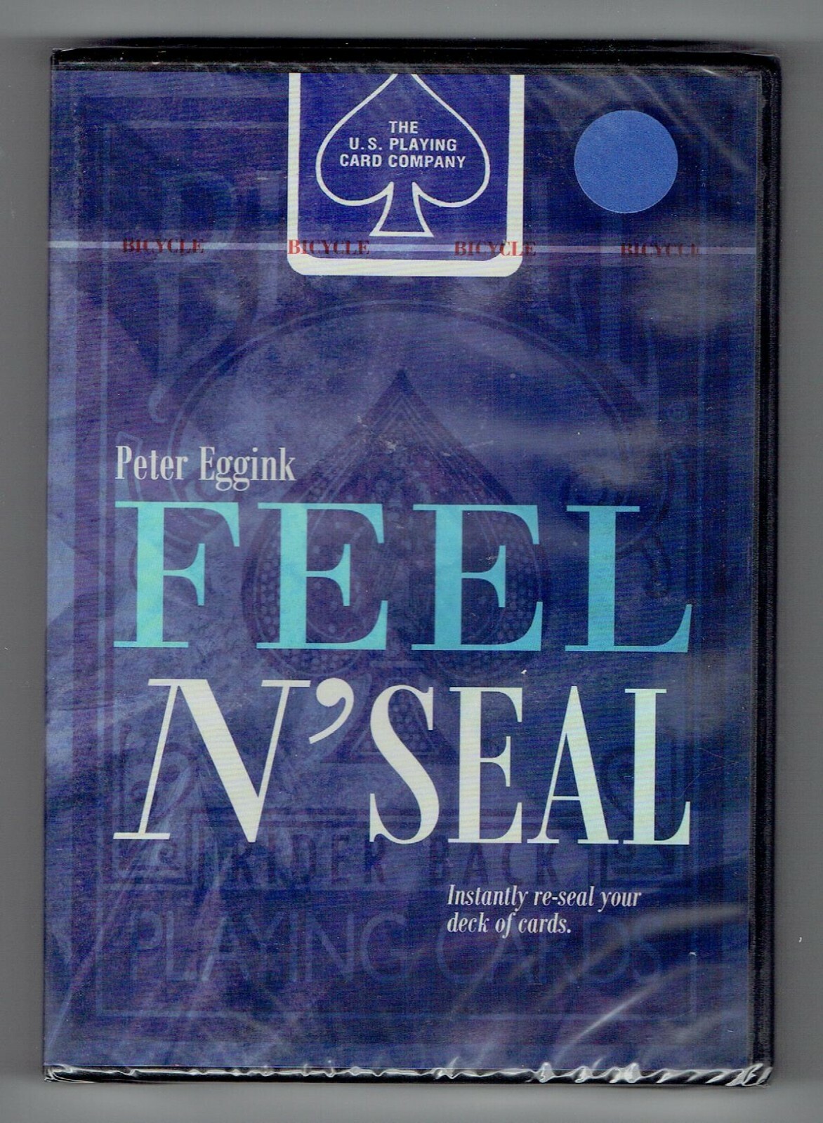 Feel N' Seal Blue (DVD and Gimmick) by Peter Eggink - New Magic Trick