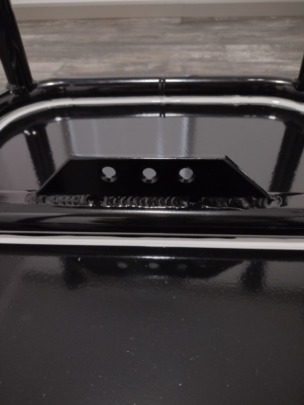 Casting Platform fishing black powder coat