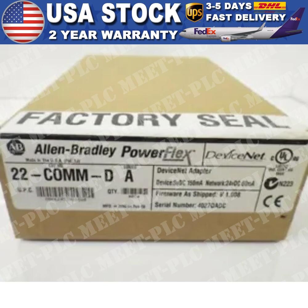 New Allen Bradley 22-COMM-D Device Net Adapter Communication Ser A US