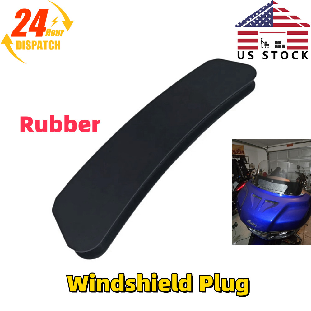 Rubber For Indian Windshield Plug Fit Challenger, Pursuit & Freedom Windsheilds