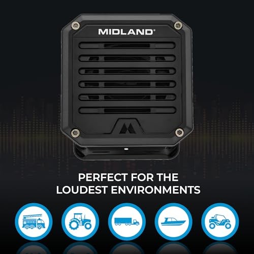 Heavy Duty 20W External Speaker CB MXT Radio