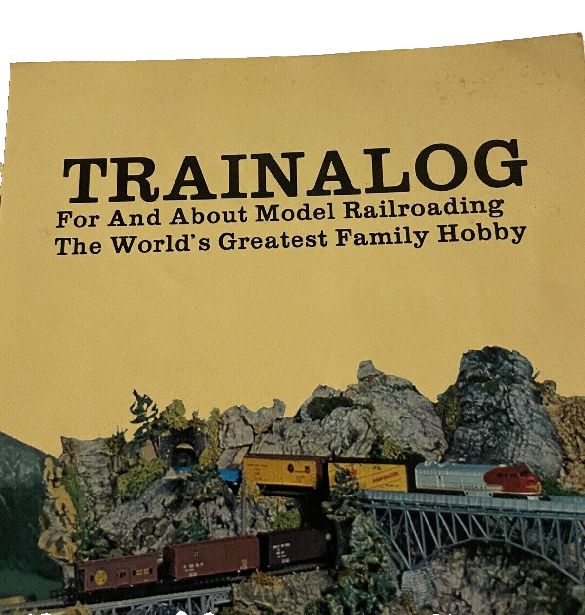 Catalog 1987 Trainalog Con-Cor Model Railroad Train Pricing 25th Anniversary