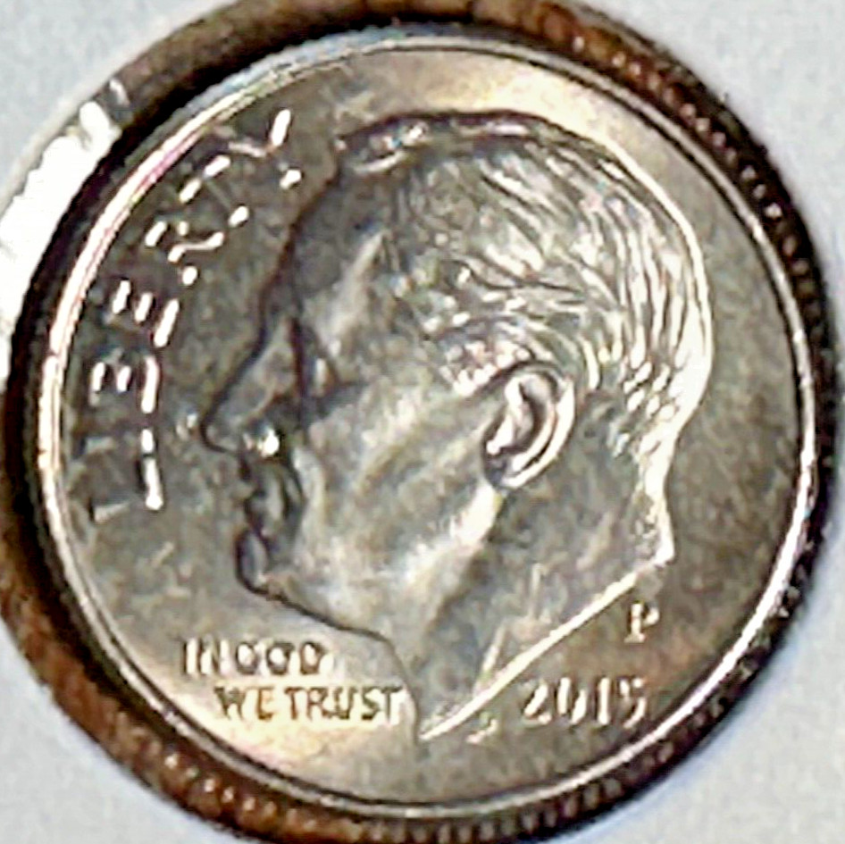 2015 P Roosevelt Dime