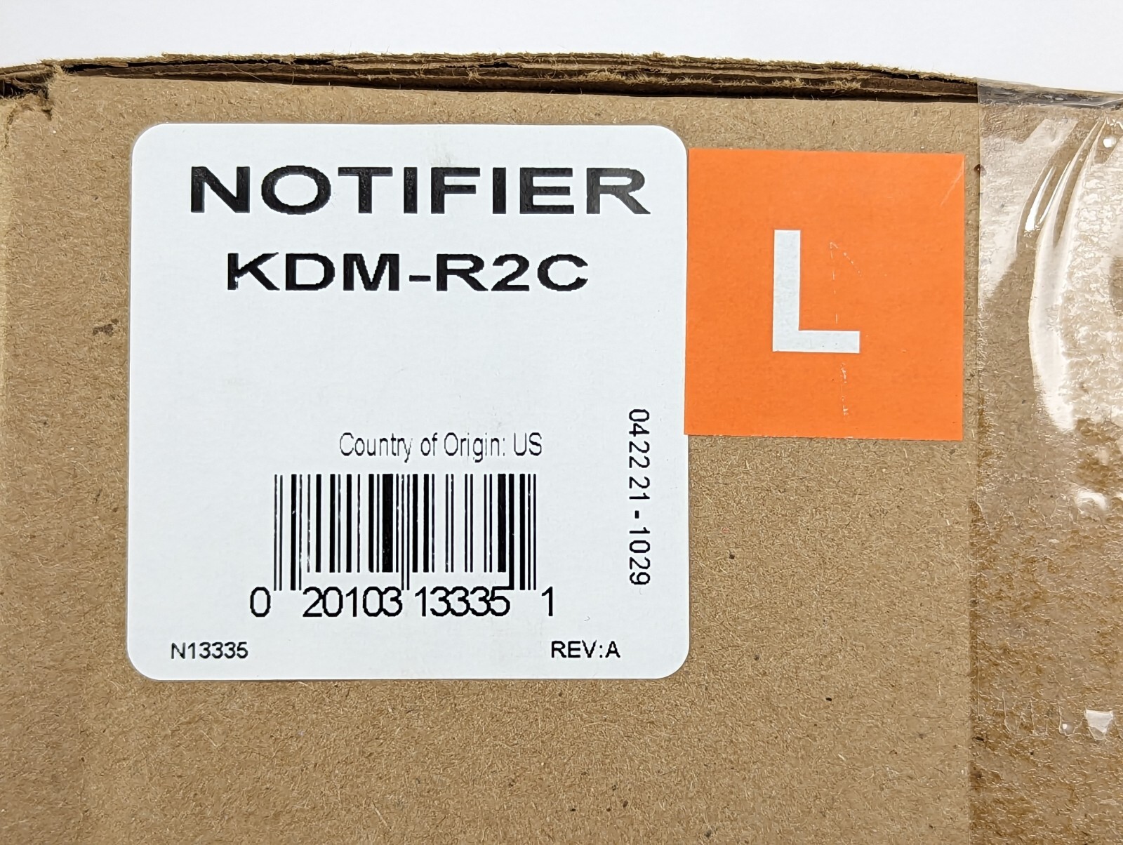 (NEW) NOTIFIER KDM-R2C - KEYBOARD DISPLAY MODULE KDM-R2