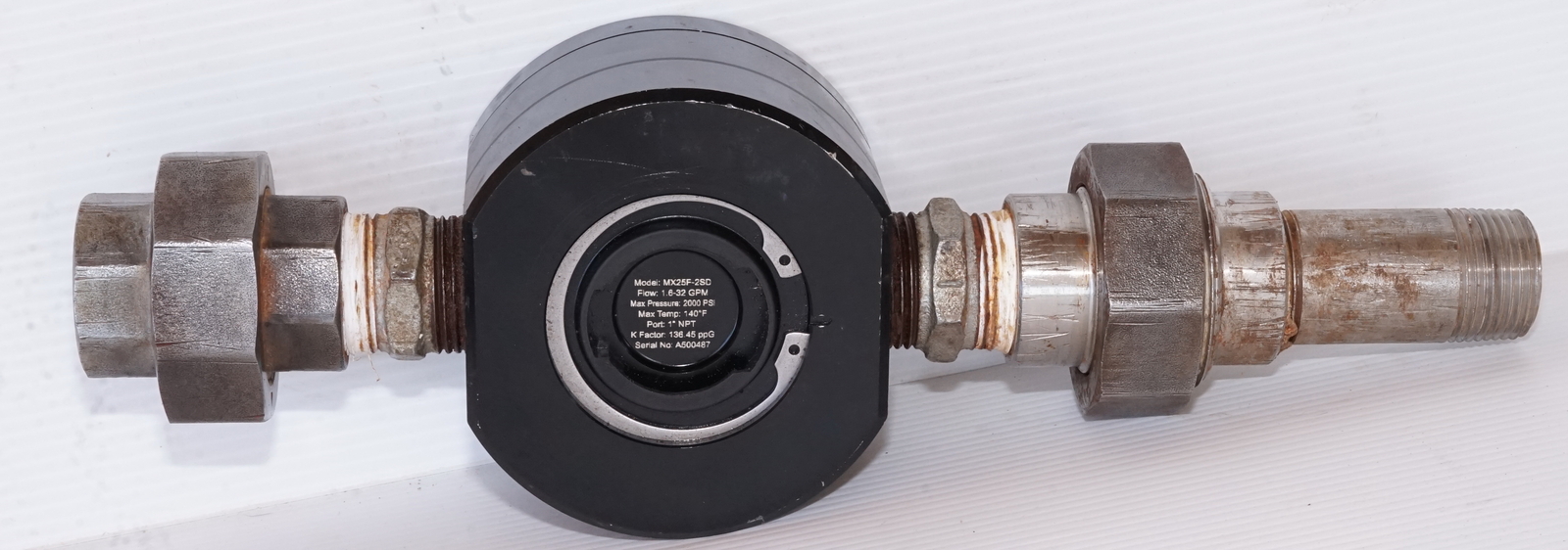Macnaught MX25F-2SD Positive Displacement Flow Meter- Sender Only