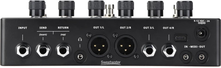 Darkglass Anagram Multi-effects Guitar Workstation - Guitar Essentials Blackout,