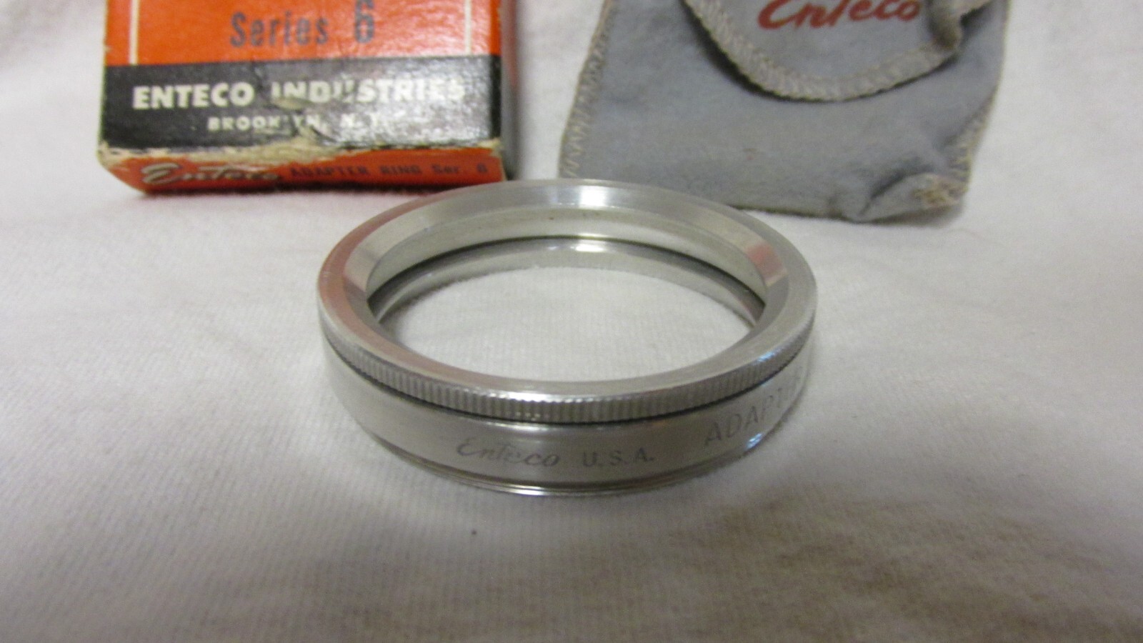 Enteco Series 6 Filter Holder 33.7mm Thread Adapter Ring & Holder