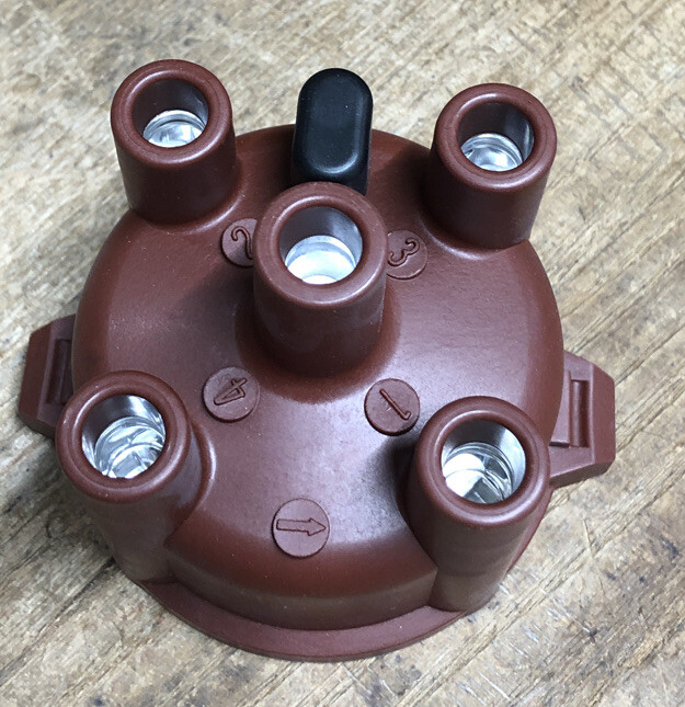 New Old Stock Beck/Arnley Distributor Cap Fits 1976-1989 Subaru Part #174-6544.