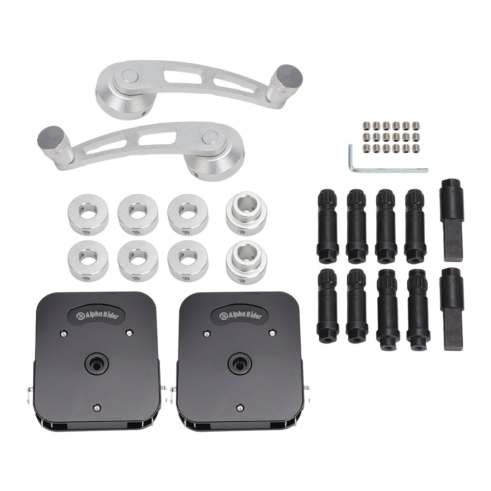 Universal Power Window Crank Switch & Lever Handle Manual to Electric Conversion
