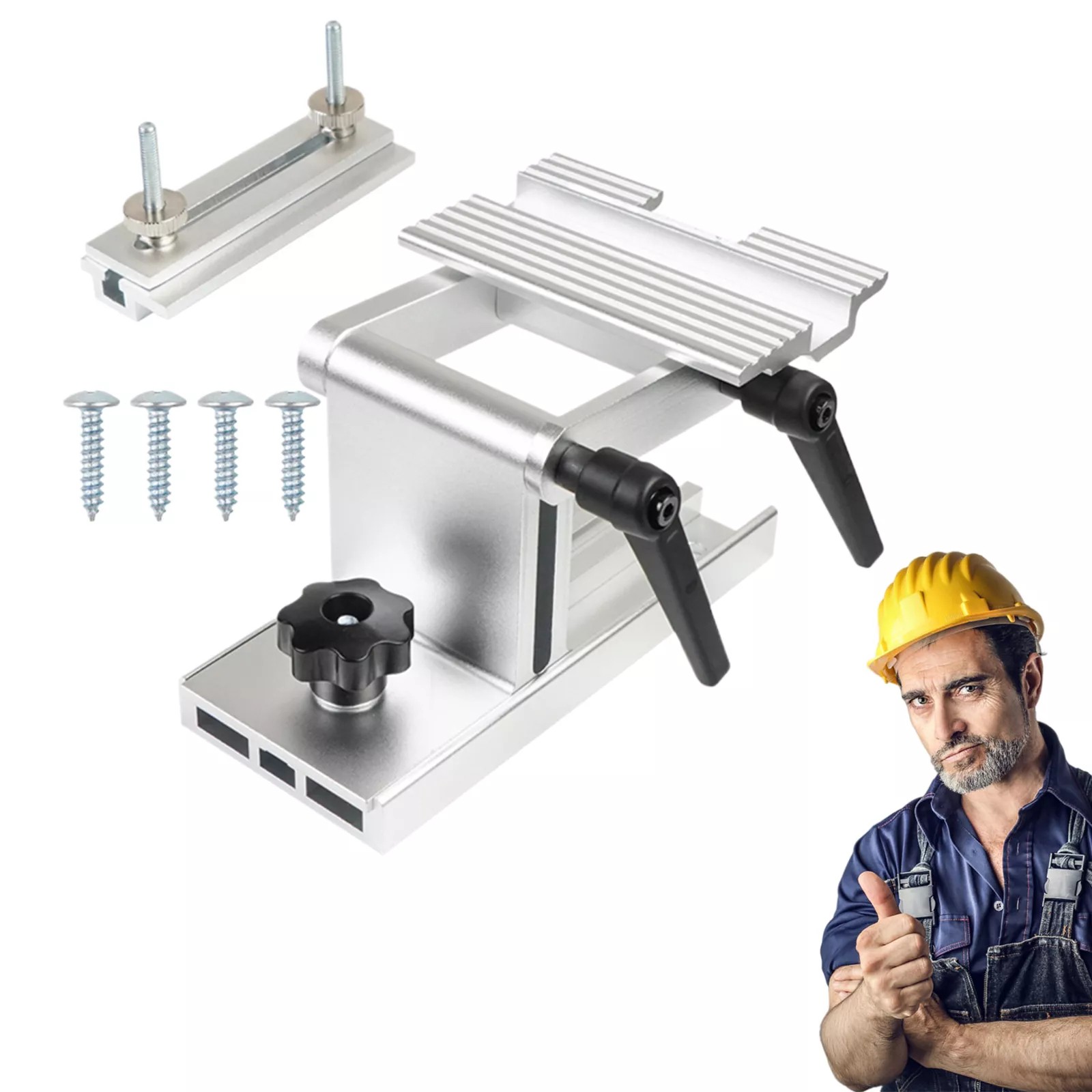 Adjustable Rest Sharpening Jig Replacement Tool for 6 inch or 8 inch Bench Grind