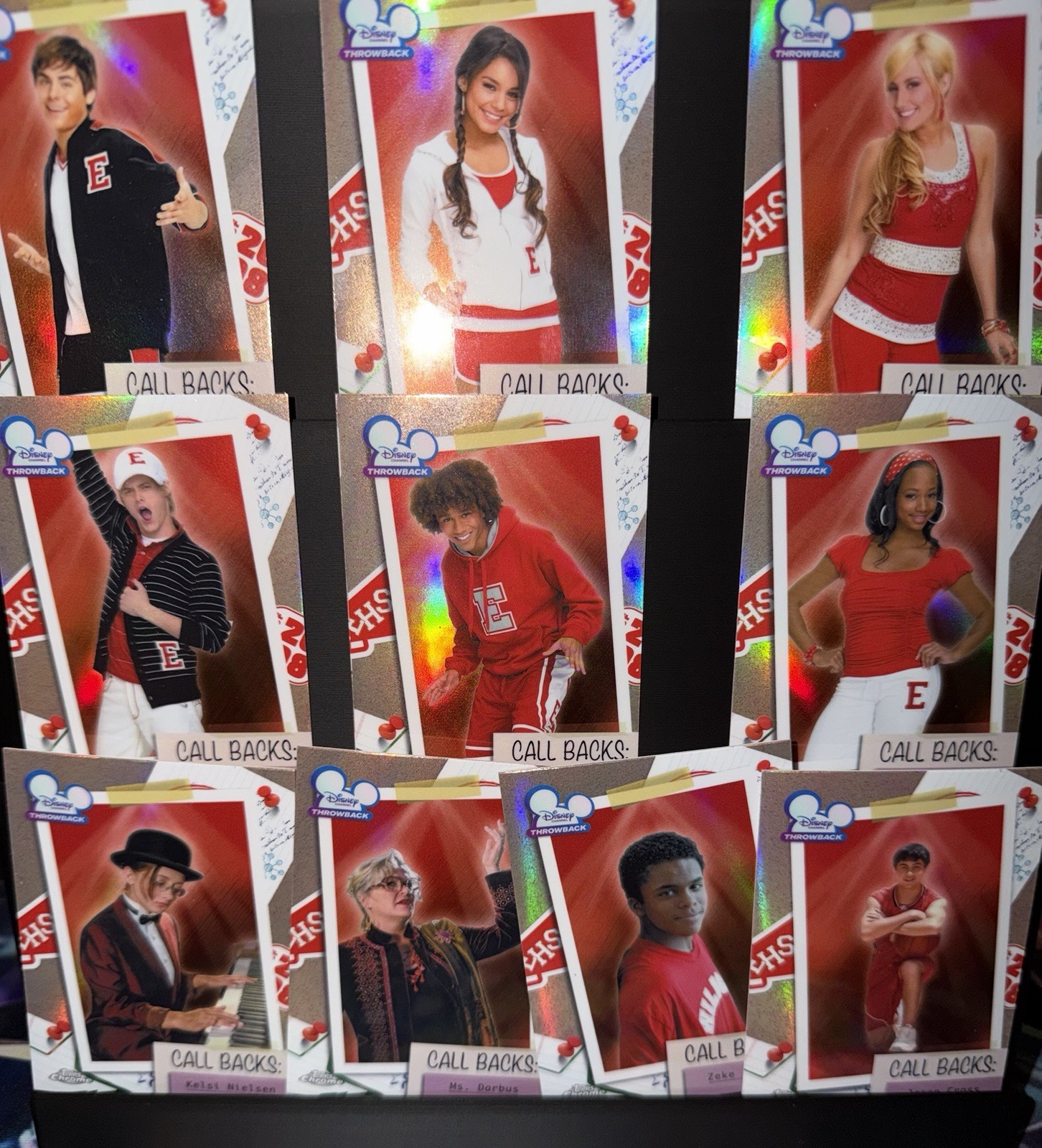 2026 Topps Chrome Disney High School Musical Call Backs Pick 1 Complete your set