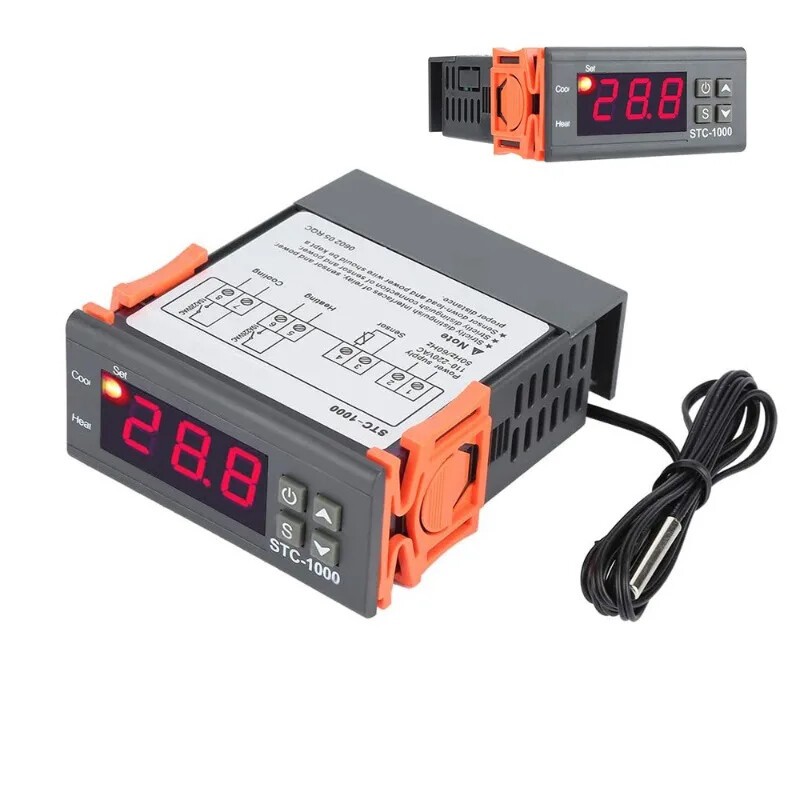 New MH13001 AC220V 12V 24V Digital Air Humidity Controller 1%RH - 99%RH