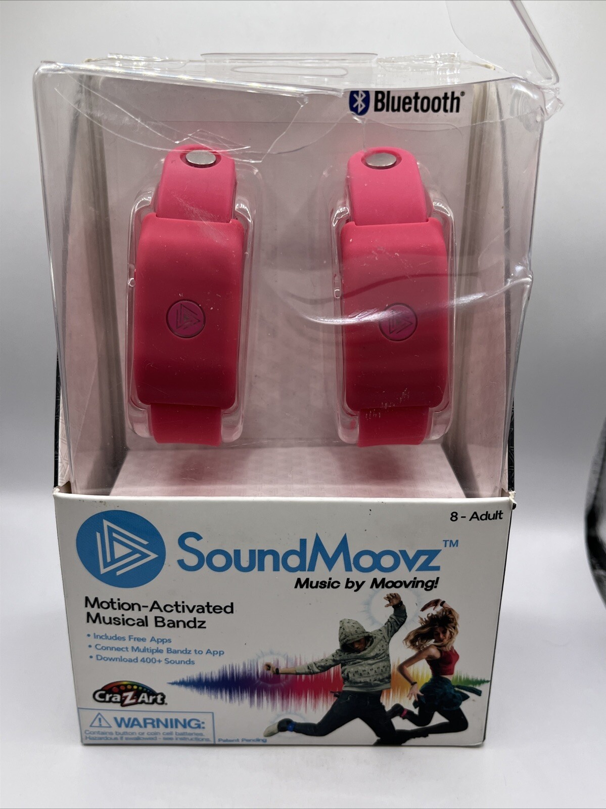 CRA-Z-ART Soundmoovz Musical Bandz Motion-activated Bluetooth Music Player