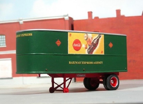 O Scale Sylvan Scale Models # OT-024 Edwards 20' Dry Van Trailer KIT - no decals