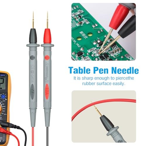 Electrical Multimeter Test Leads Set with Alligator Clips Crocodile Test Kit-4